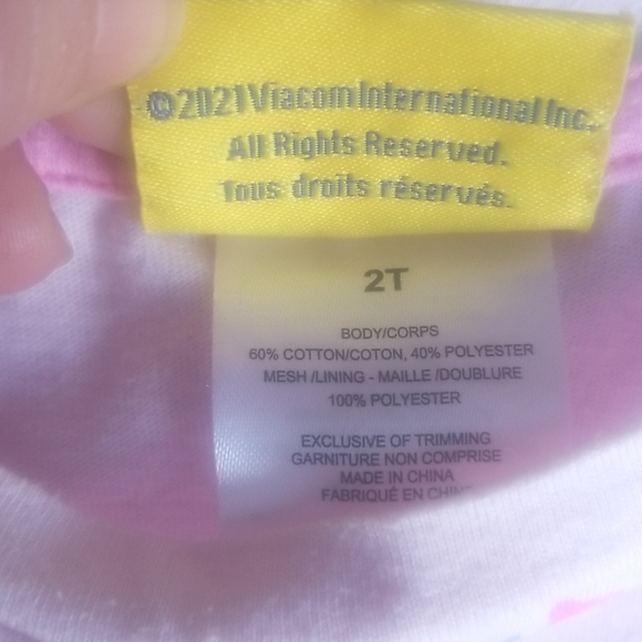 Blue's Clues Toddler Girls Pink Tulle Short Sleeve Dress SZ 2T - Picture 7 of 10